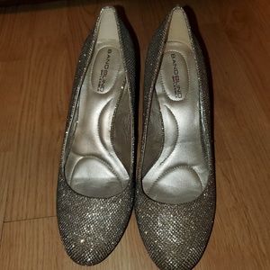 Bandolino glitter heels